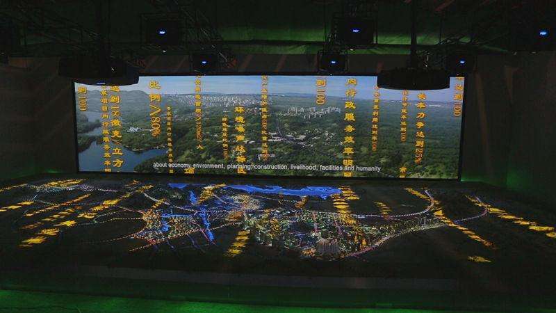 投影數(shù)字沙盤